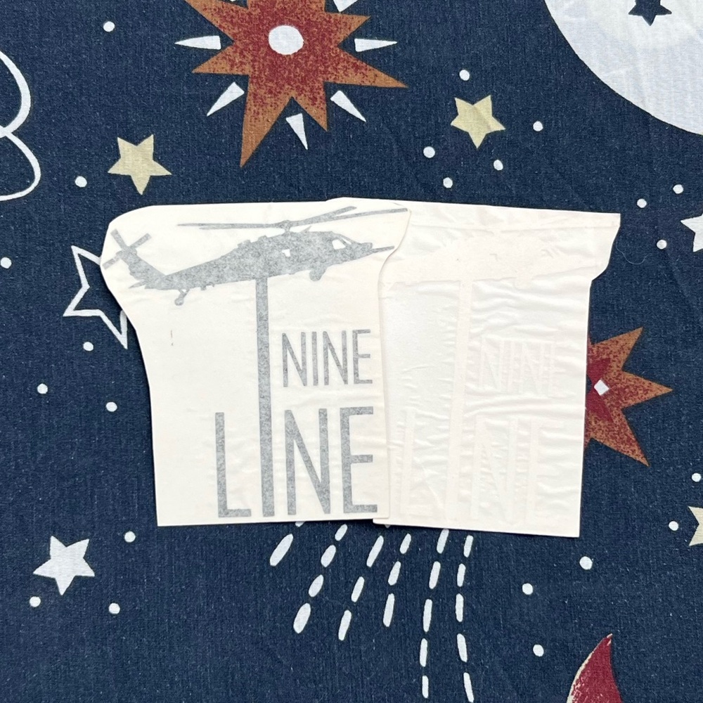 Nine Line Set of 2 Decal Car Stickers